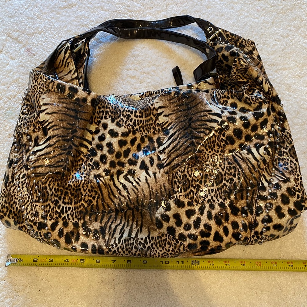 Leopard print bag